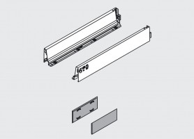 BLUM 378N5502SA boki Antaro 550 jedwabiście biały P+L