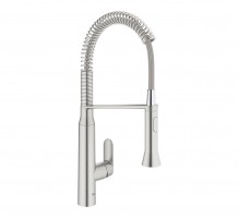 Bateria zlewozmywakowa GROHE 31379DC0 K7 z profesjonalnym prysznicem, SuperSteel