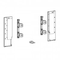 HETTICH 9257651 AvanTech You uchwyt frontu szuf.wew.boki+szkło 187 srebrny