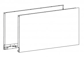 HETTICH 9255073 AvanTech You bok 251/500 srebrny P