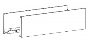 HETTICH 9255114 AvanTech You bok 139/450 biały L