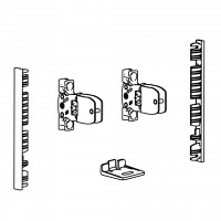 HETTICH 9257611 AvanTech You moc. frontu szuflady wew. boki+front 101 srebrne