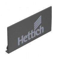 HETTICH 9257705 AvanTech You zaślepka z logiem Hettich antracyt