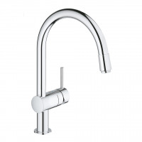 GROHE 30434000 Bateria VENTO C-out z wyciąganym perlatorem, chrom