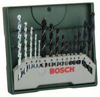 BOSCH 2607019675 15dílná sada Mini-X-Line mix