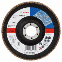 BOSCH 2608603656 Lamelový brusný kotouč X431, Standard for Metal 125 mm, P40