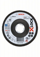 BOSCH 2608619202 Lamelový kotouč Best for Metal X571, lomený, pr. 125 mm, P60