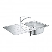 GROHE 31565SD1 Set K200 + Eurosmart nerez ocel, kartáčovaná