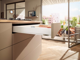 BLUM zestaw Merivobox M 500mm, 70kg biały