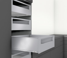 K-BLUM Legrabox C Pure 270 mm/40 kg, Blumotion/TOB, karbon CS-M,wew.,reling