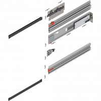 BLUM Revego Uno 801P500E.R2 Prowadnica kieszeniowa 500 mm prawa