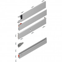 BLUM Revego Duo 802P525D.L2 prowadnica kieszeniowa 525 mm, lewa