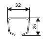 S-profil S40/80 3m stal