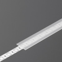 StrongLumio listwa maskująca do LED profili nasuwana przeźroczysta 1000mm