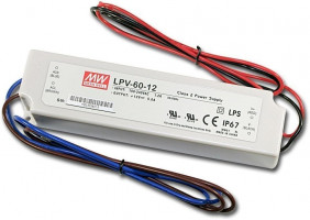 Zasilacz MEAN WELL LPV-60-12, 12V, 60W, IP67