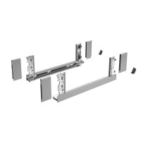 HETTICH 9353283 AvanTech YOU zestaw oskrzyń inlay H187/350 srebrna (ver.2025)