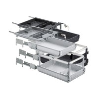 HETTICH 46746 kontener komplet 392/730 czarny SiSy