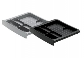 HETTICH 9134233 Piórnik SMARTRAY pod blat 40mm, szary