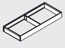 BLUM ZC7S450RH1 Ambia Line ramka 100/450 mm dąb bardolino