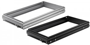 HETTICH 9011908 Rama do szafki z frontem 352 x 936 (1000 mm) aluminium