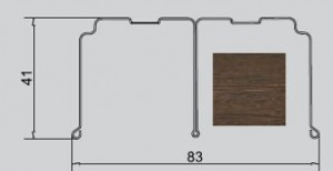 IC-tor górny WE 10mm wenge 2m