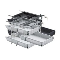 HETTICH 41065 kontener komplet 730/392 aluminium