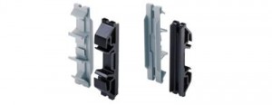 HETTICH 10128 ORGA-CLIP plastik czarny