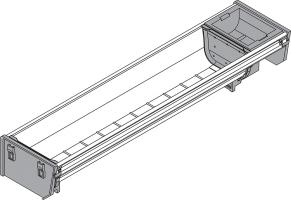 BLUM ZSI.450BI1N Orga-line zestaw misek Tandembox NL450