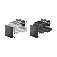 HETTICH 9081712 Kontener 530 3xQD25 Aluminium