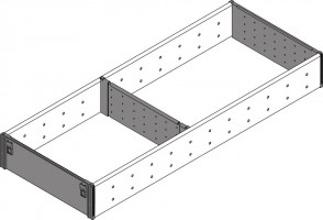 BLUM ZSI.550FI2N Orga Line przegródka 550, stal nierdzewna